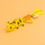 Lambu giraffe keychain 3D printed wiggle articulated flexible toy