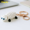 Mimi sheep keychain 3D printed wiggle articulated flexible toy