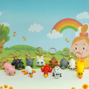 Farm Buddies Keychains