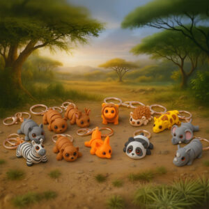 Wild Beasts Keychains