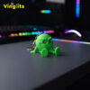 Pinch grofy keychain 3D printed wiggle articulated fantasy creature toy