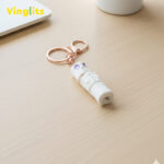 Snowkie snowman keychain 3D printed wiggle articulated flexible winter toy