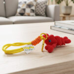 Clawly lobster keychain 3D printed wiggle articulated flexible toy