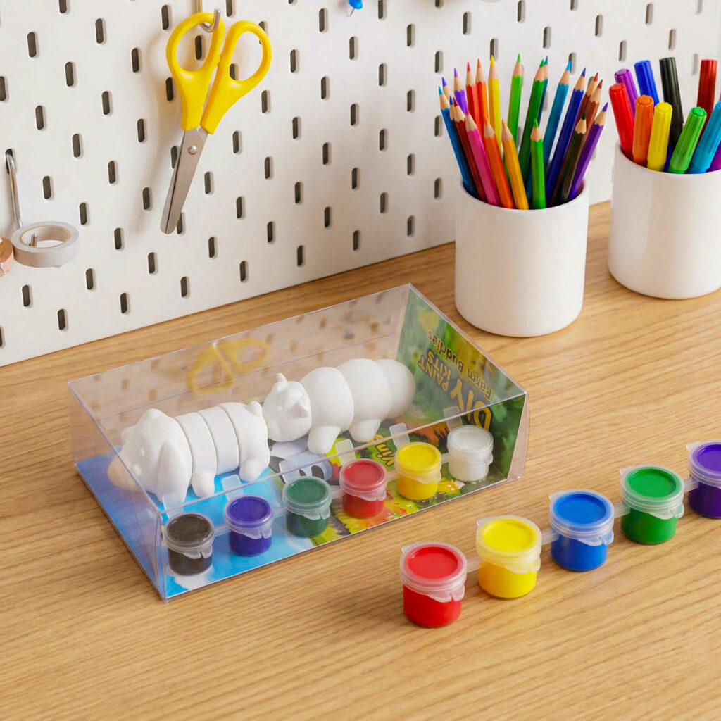 paint your own 3D printed toy kit